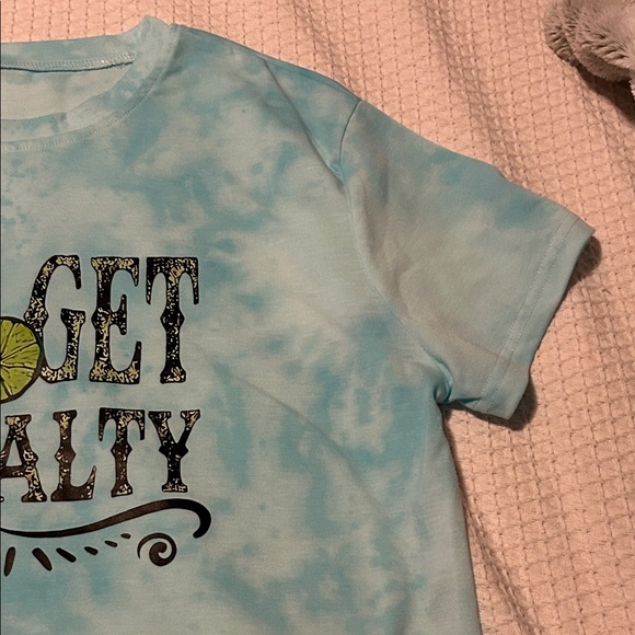 Blue Tie-Dye Graphic Tee - Picture 4 of 10
